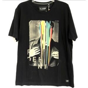 L P Jeans by Louis Philippe graphic men’s T shirt